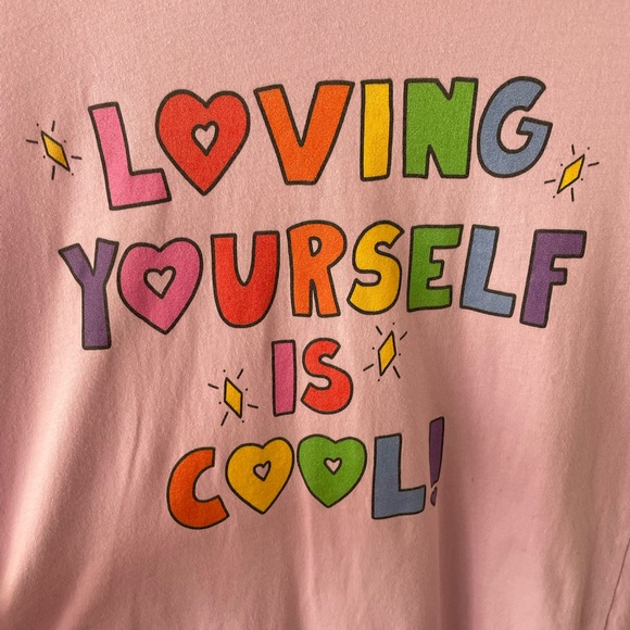 Loving Yourself Is Cool! Tee - Picture 2 of 2